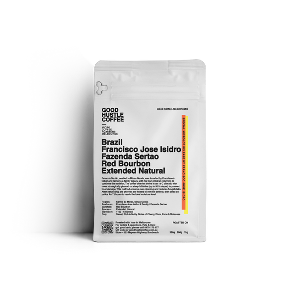 Brazil | Francisco Jose Isidro, Red Bourbon, Fazenda Sertao / Extended Natural