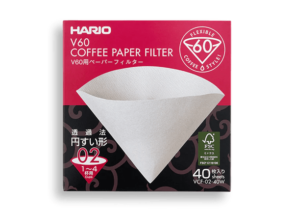 V60 Filter Paper 02 Cup - 40pack