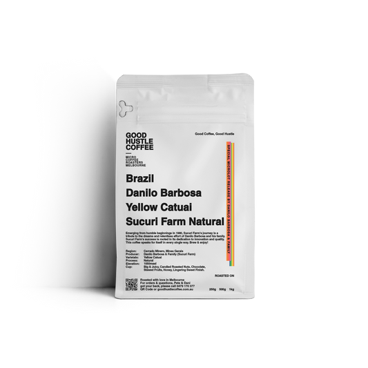 Brazil | Danilo Barbosa, Sucuri Farm, Yellow Catuaí / Natural