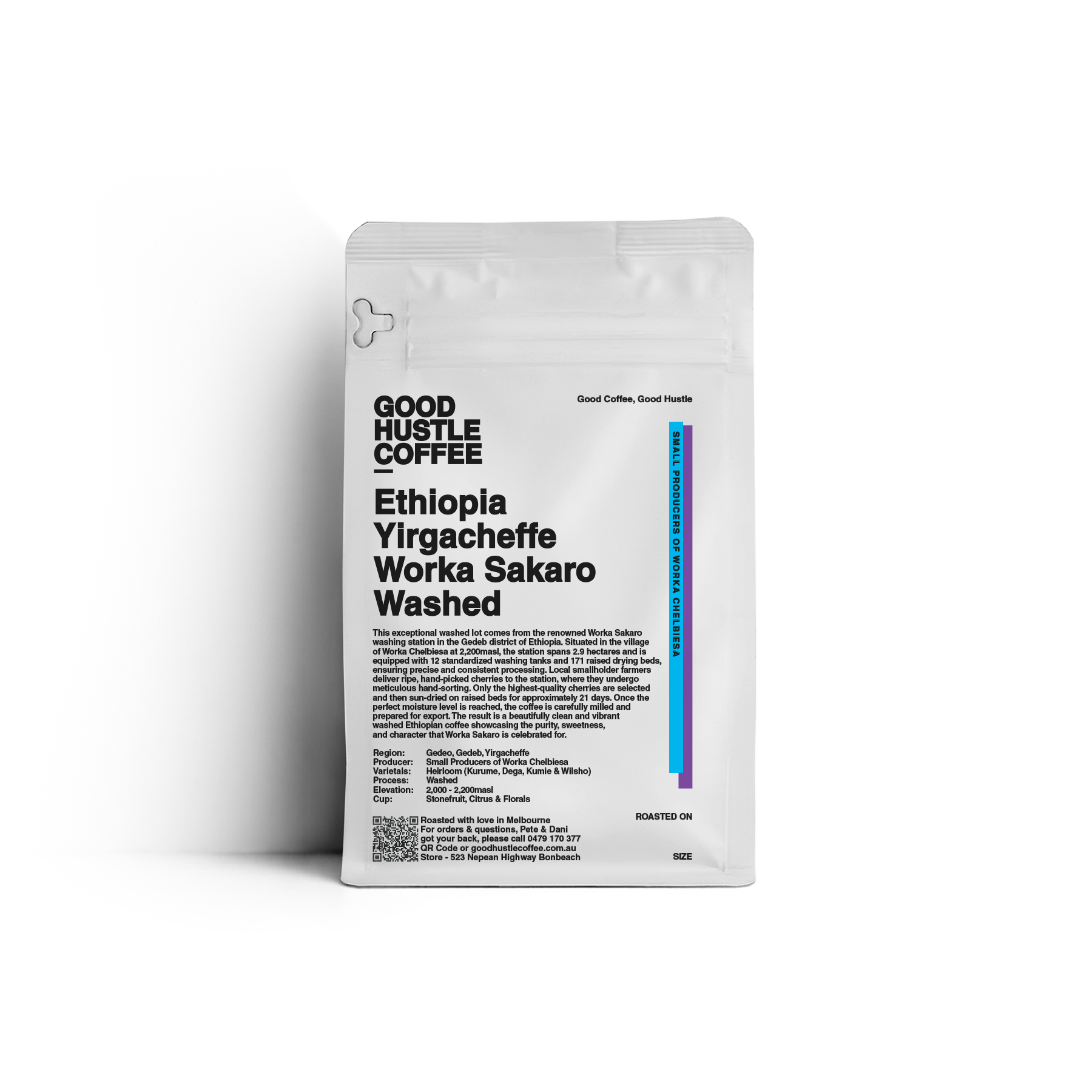 Ethiopia | Yirgacheffe Worka Sakaro / Washed – GOOD HUSTLE COFFEE ROASTERS