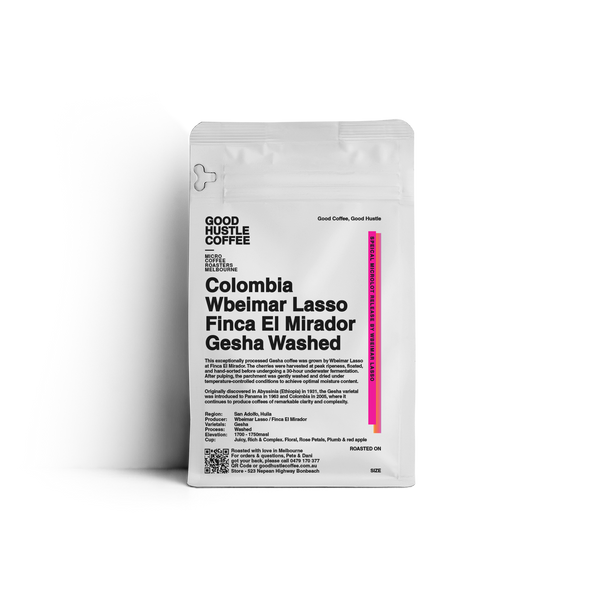 Colombia | Wbeimar Lasso, Finca El Mirador, Gesha / Washed