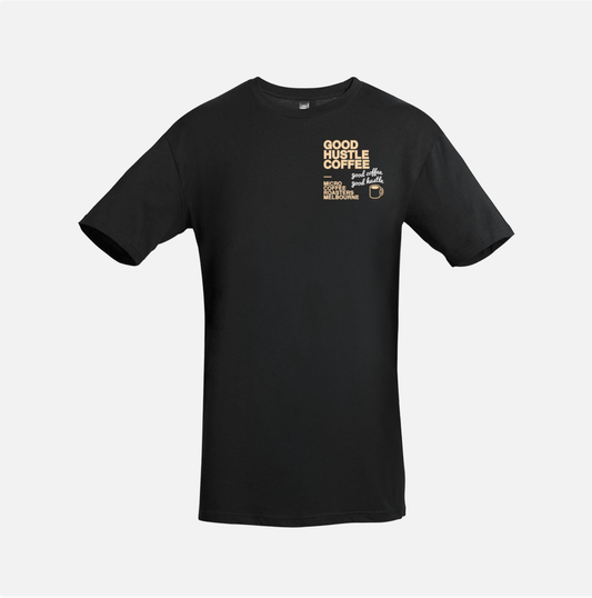 GOOD HUSTLE REP EMBROIDERED, Medium TEE (UNISEX)